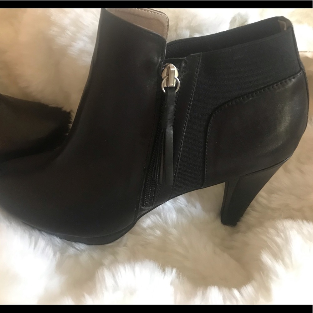 Adrienne Vittadini Leather Bootie